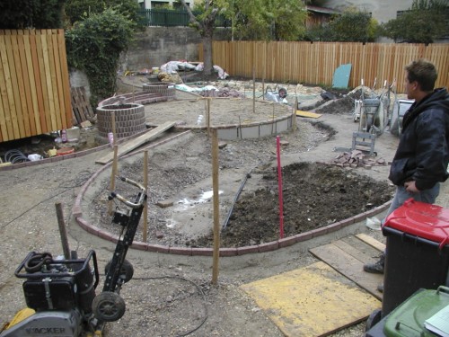 Gartengestaltung - ganz am Anfang